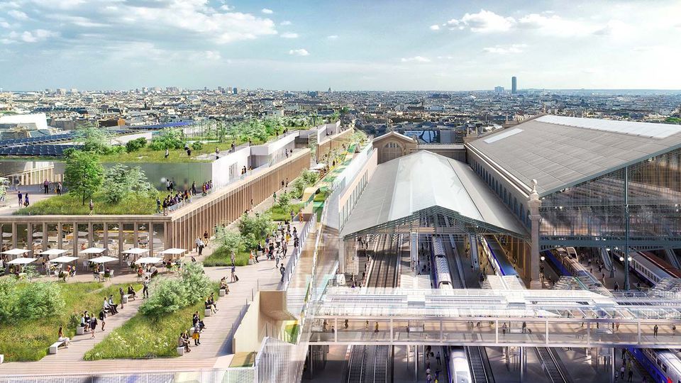 le projet de refonte de la gare du nord a paris 6221026